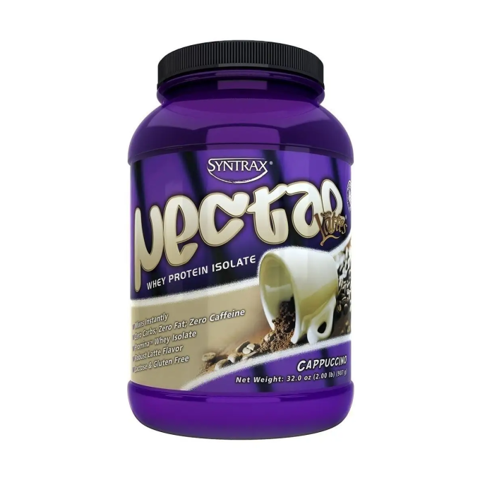 Syntrax Nectar Lattes со вкусом "Капучино", 0.9 кг (2 lbs)