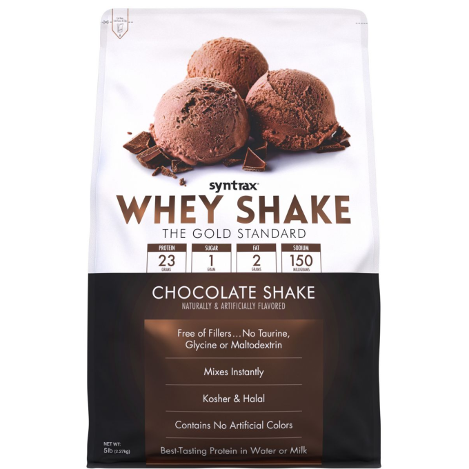 SYNTRAX Whey Shake со вкусом "Шоколадный коктейль", 2.3 кг (5 lbs)