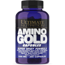 Ultimate Nutrition Amino Gold 1000 мг, 250 капсул