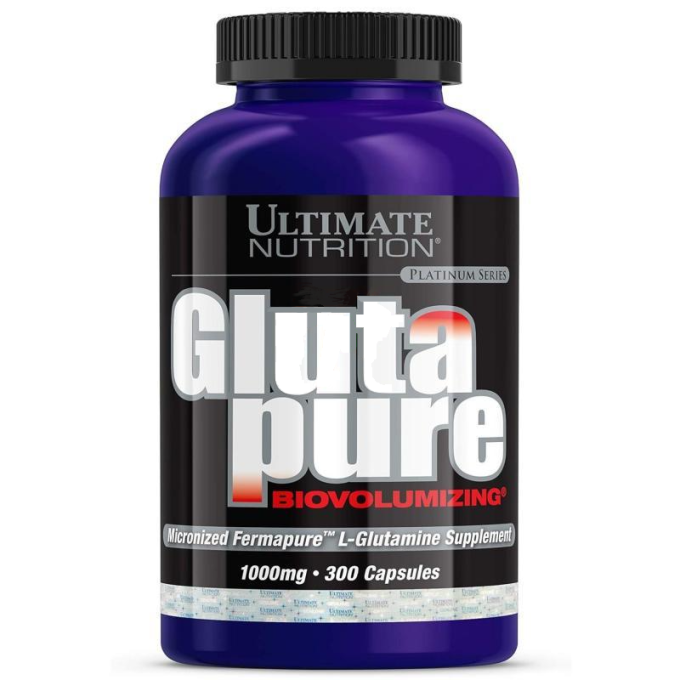 Ultimate Nutrition GlutaPure 1000 мг, 300 капсул