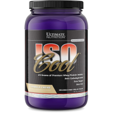 Ultimate Nutrition ISO Cool со вкусом "Ваниль", 907 г (2 lbs)