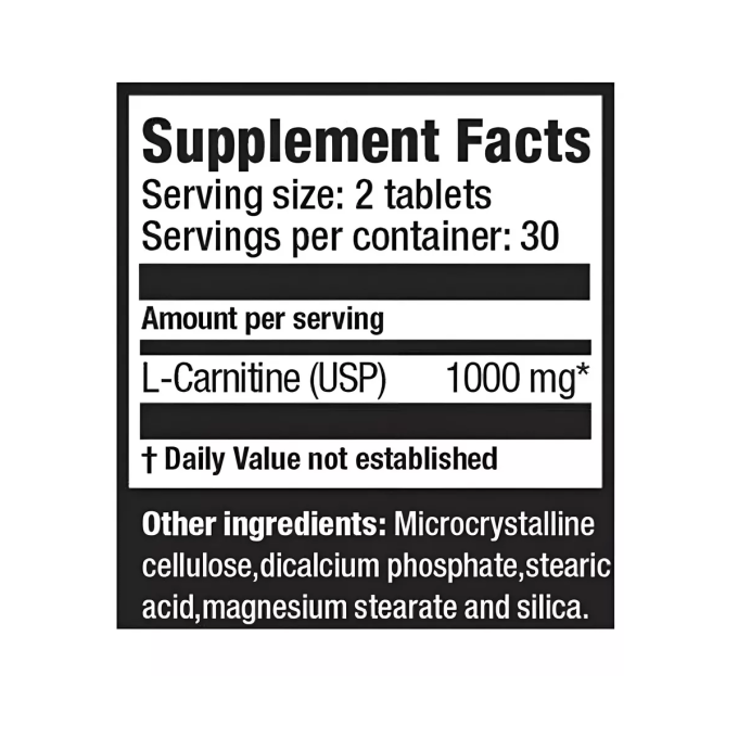 цена на Ultimate Nutrition L-Carnitine 500 мг, 60 таблеток