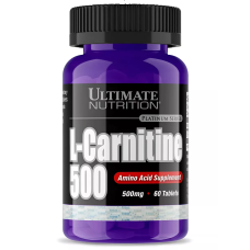 Ultimate Nutrition L-Carnitine 500 мг, 60 таблеток