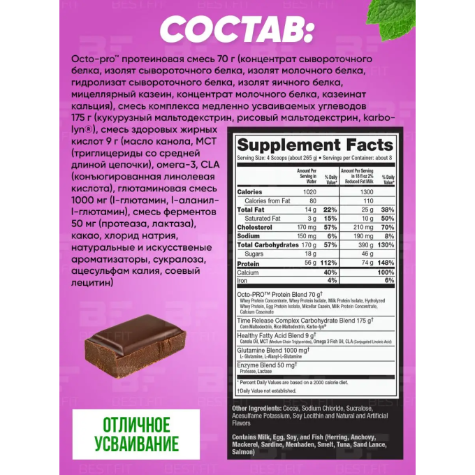 цена на Ultimate Nutrition Muscle Juice Revolution 2600 со вкусом "Шоколад", 2.12 кг (4.7 lbs)