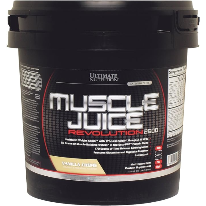Ultimate Nutrition Muscle Juice Revolution 2600 со вкусом "Ваниль", 5.05 кг (11.1 lbs)