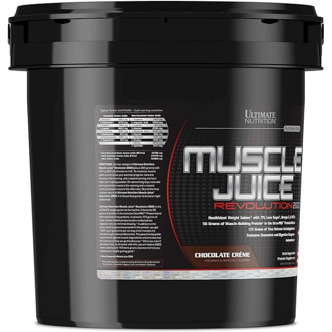 Ultimate Nutrition Muscle Juice Revolution 2600 со вкусом "Шоколад", 5.05 кг (11.1 lbs) в Алматы