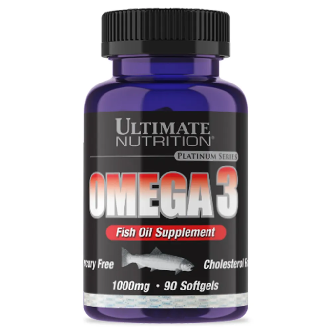 Ultimate Nutrition Omega-3 1000 мг, 90 капсул