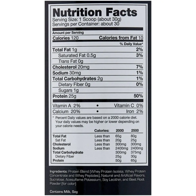 Ultimate Nutrition Prostar Whey со вкусом "Манго", 907 г (2 lbs)