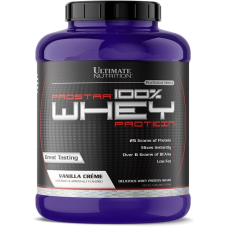 Ultimate Nutrition Prostar Whey со вкусом "Ваниль", 2.4 кг (5.3 lbs)