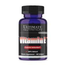 Ultimate Nutrition Vitamin E 400 МЕ (IU), 100 капсул