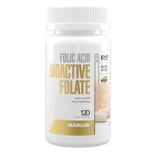Maxler Folic Acid BioActive Folate Фолиевая кислота, 120 капсул
