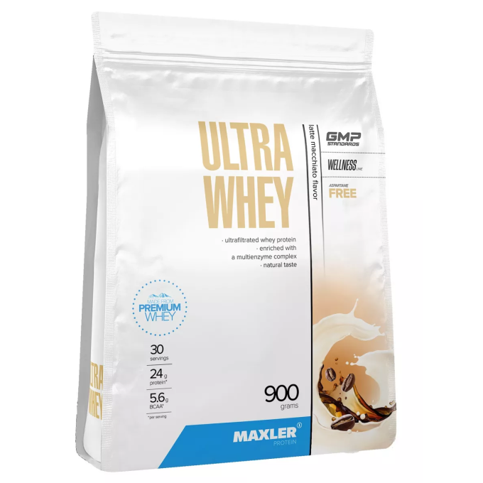 Maxler Ultra Whey Latte Macchiato со вкусом "Латте Макиато", 900 г