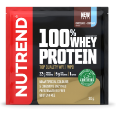Nutrend 100% Whey Protein со вкусом "Шоколад + Кокос", 30 г