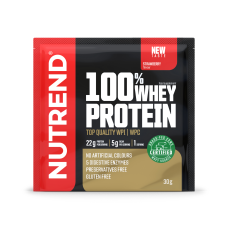 Nutrend 100% Whey Protein со вкусом "Клубника", 30 г