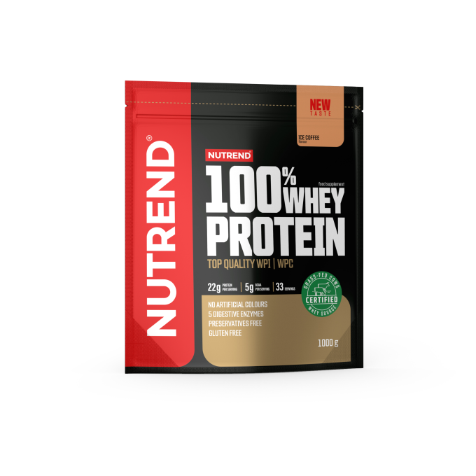 Nutrend 100% Whey Protein со вкусом "Кофе со льдом", 1000 г