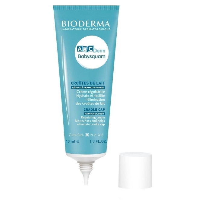 цена на Bioderma ABCDerm BabySquam — Крем против молочных корочек, 40 мл