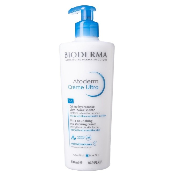 Bioderma Atoderm Creme Ultra Parfumee Увлажняющий крем с парфюмом, 500 мл