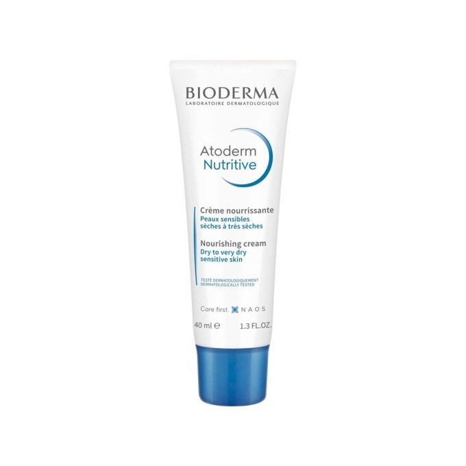 Bioderma Atoderm Nutritive Питательный крем для сухой и чувствительной кожи лица, 40 мл