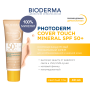 Bioderma Photoderm Cover Touch Mineral SPF 50+ Солнцезащитный крем со Светлым тоном, 40 г