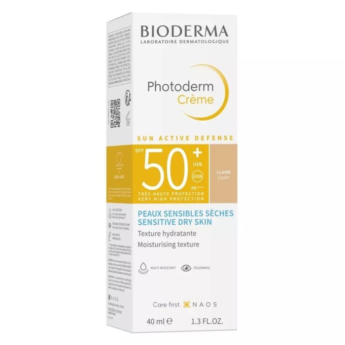 Bioderma Photoderm Creme SPF 50+ Солнцезащитный крем со Светлым тоном, 40 мл в Алматы
