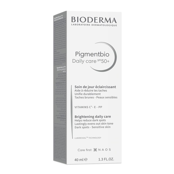 цена на Bioderma Pigmentbio Daily Care SPF 50+ Для чувствительной кожи, 40 мл