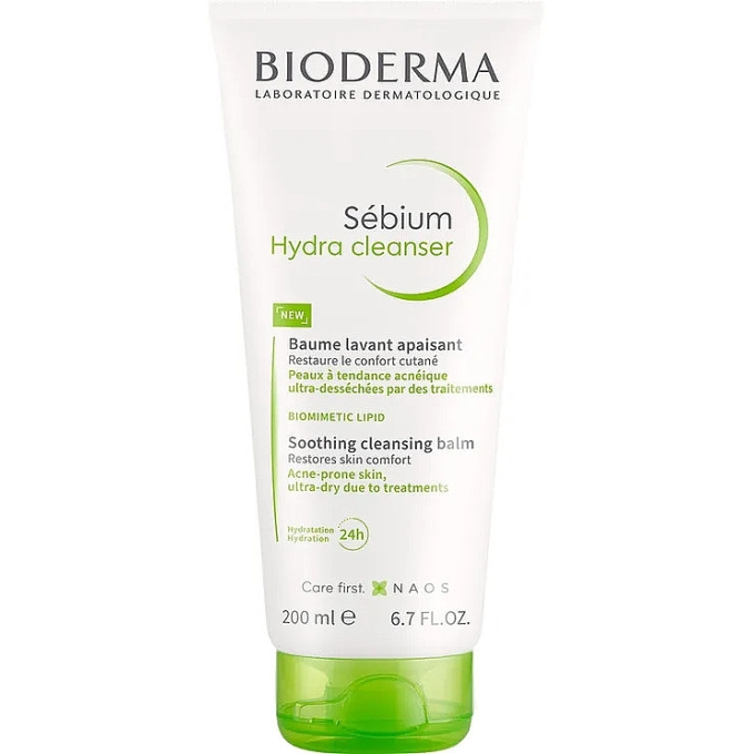 Bioderma Sebium Hydra-Cleanser Очищающий бальзам, 200 мл