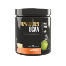 Maxler 100% Golden BCAA Green Apple со вкусом "Зеленое яблоко", 210 г