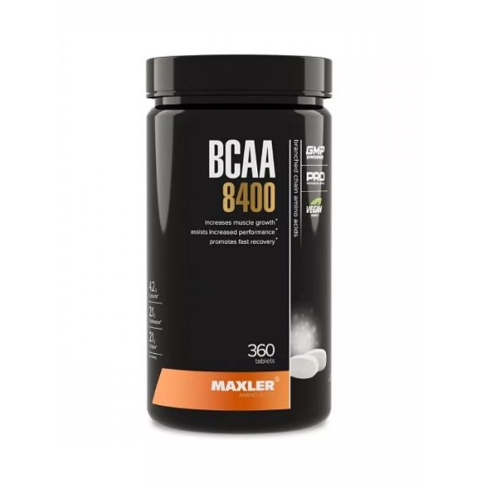 Maxler BCAA 8400 Аминокислоты, 360 таблеток