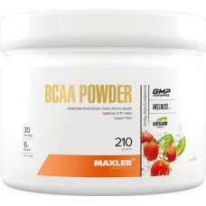 Maxler BCAA Powder Strawberry Kiwi со вкусом "Клубника-Киви", 210 г