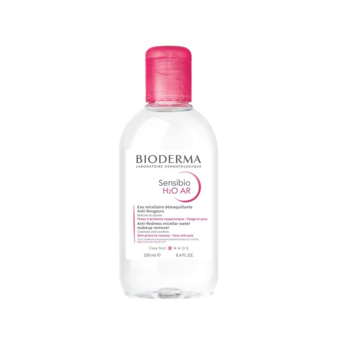 Bioderma Sensibio H2O AR Для кожи лица с покраснениями и розацеа, 250 мл