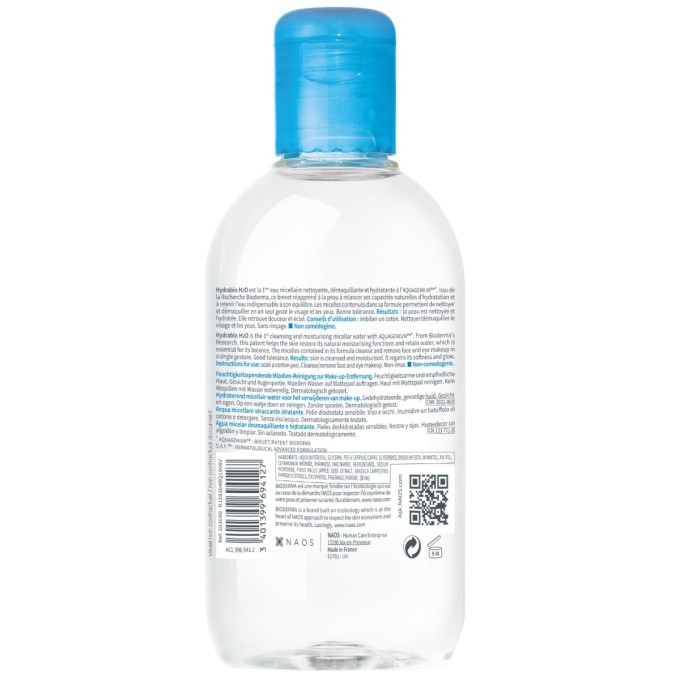 цена на Bioderma Hydrabio H2O Мицеллярная вода, 250 мл