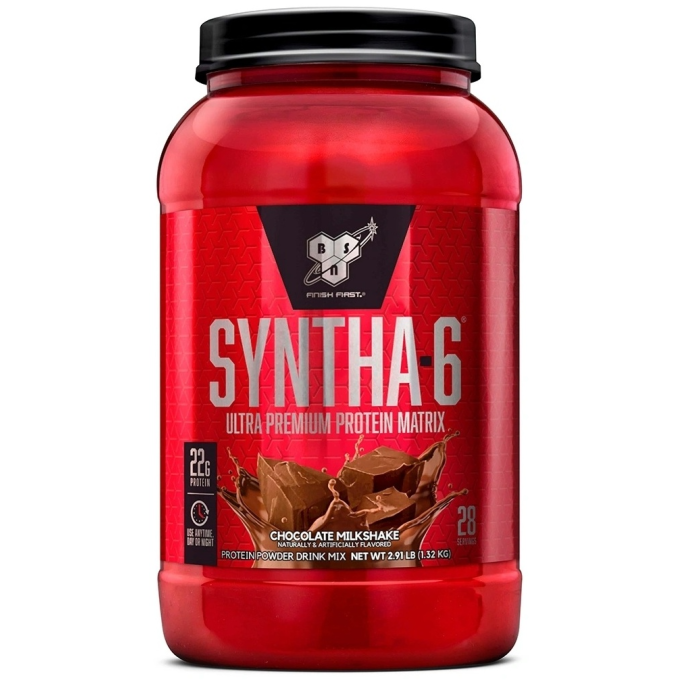 BSN Syntha-6 со вкусом "Шоколад", 2.91 lbs (1.33 кг)