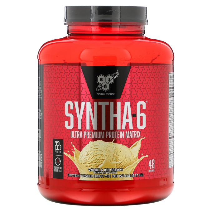 BSN Syntha-6 со вкусом "Ваниль", 5 lbs (2.3 кг)