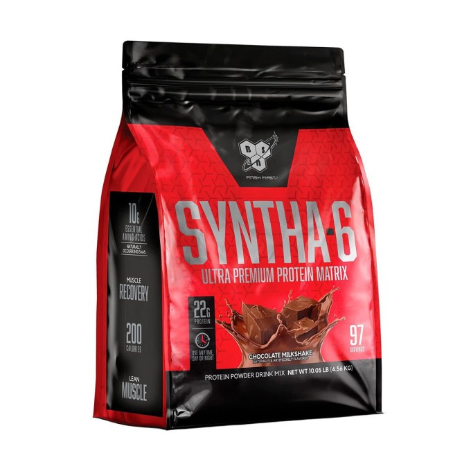 BSN Syntha-6 со вкусом "Шоколад", 10 lbs (4.65 кг)