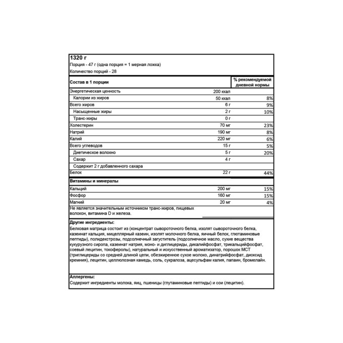 цена на BSN Syntha-6 со вкусом "Ваниль", 2.91 lbs (1.33 кг)