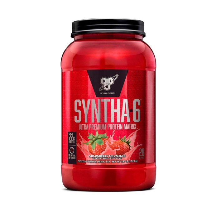 BSN Syntha-6 со вкусом "Клубника", 2.91 lbs (1.33 кг)