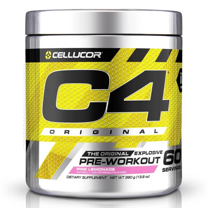 Cellucor C4 Explosive Energy со вкусом "Розовый Лимонад", 390 г
