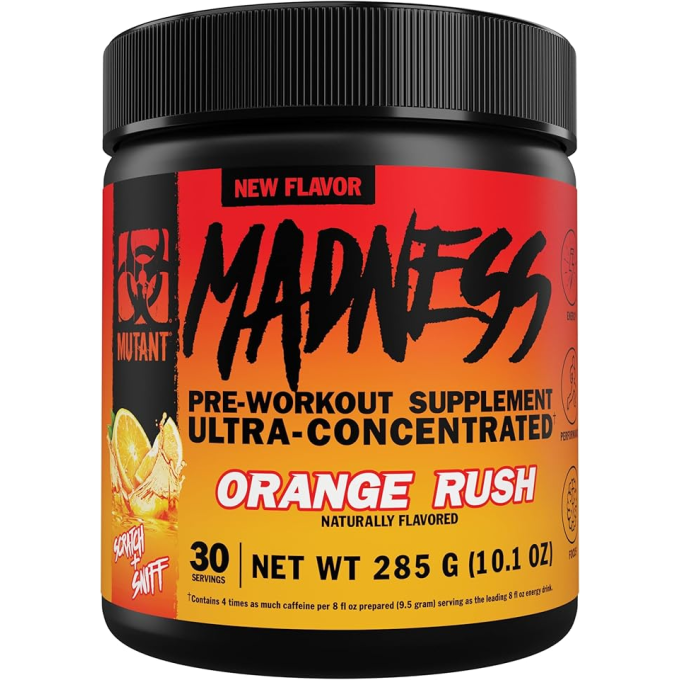 Mutant MADNESS сырттай "Апельсин" смак, 225 г