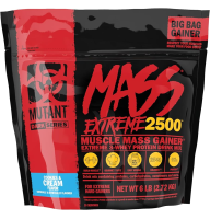 Mutant Mass EXTREME 2500 6 lbs Кілегей қосылған печенье