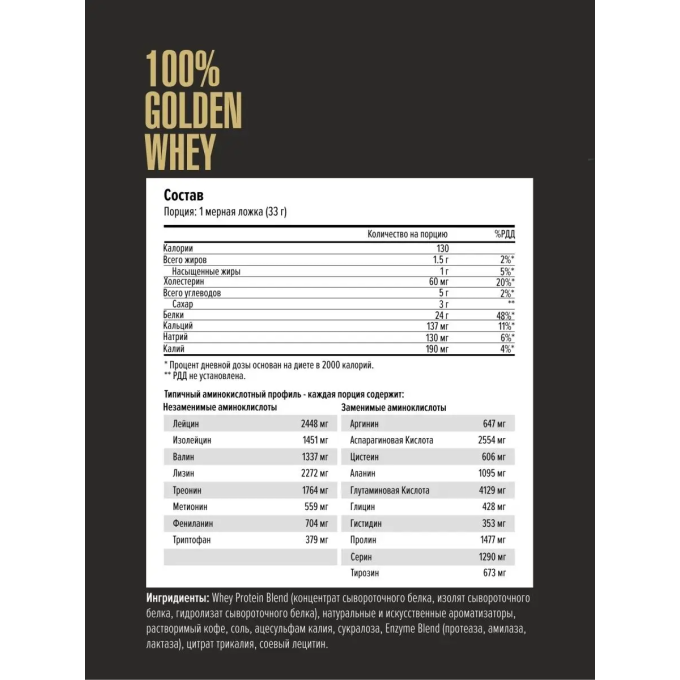 цена на Maxler 100% Golden Whey смак "Французская Ваниль", 2270 г