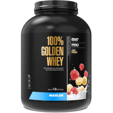 Maxler 100% Golden Whey 5 lbs Strawberry-Banana