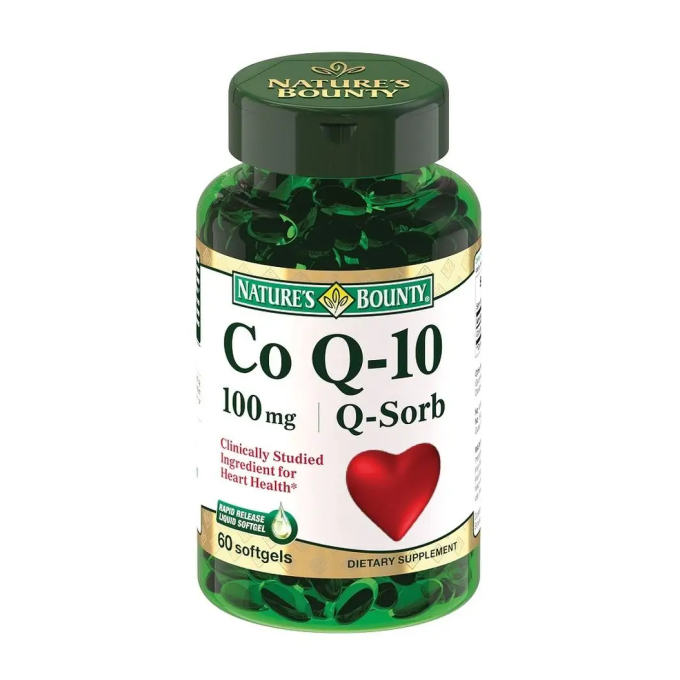 Natures Bounty Coenzyme Q-10 100 мг, 60 капсул