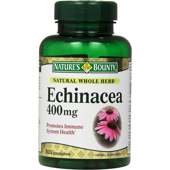 Natures Bounty Echinacea 400 мг, 100 капсул