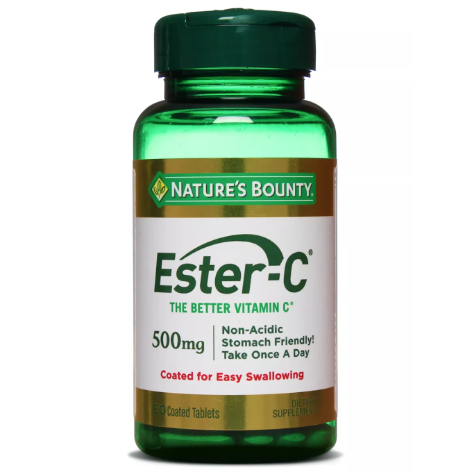 Natures Bounty Ester-C 500 мг, 60 таблеток