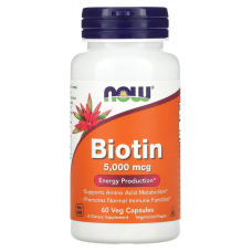 NOW Biotin 5000 mg 60 caps