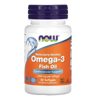 NOW Omega-3 1000 mg 30 softgels