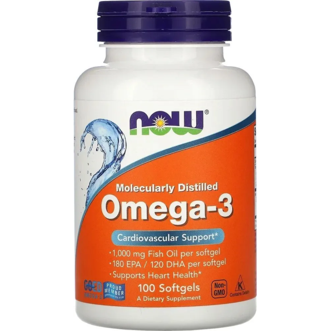 ҚАЗ Omega-3 1000 мг, 100 капсул