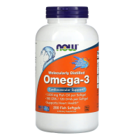 NOW Omega-3 1000 mg 200 softgels