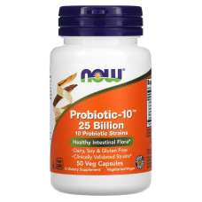 NOW Probiotic-10 25 Billion 50 caps