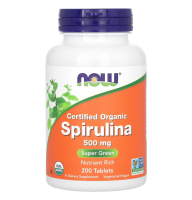 NOW Spirulina 500 mg 200 tabs